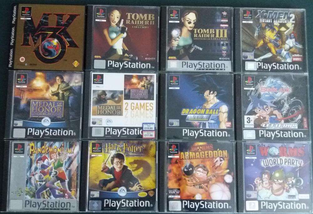 Jogos Playstation 1 PSone PS1