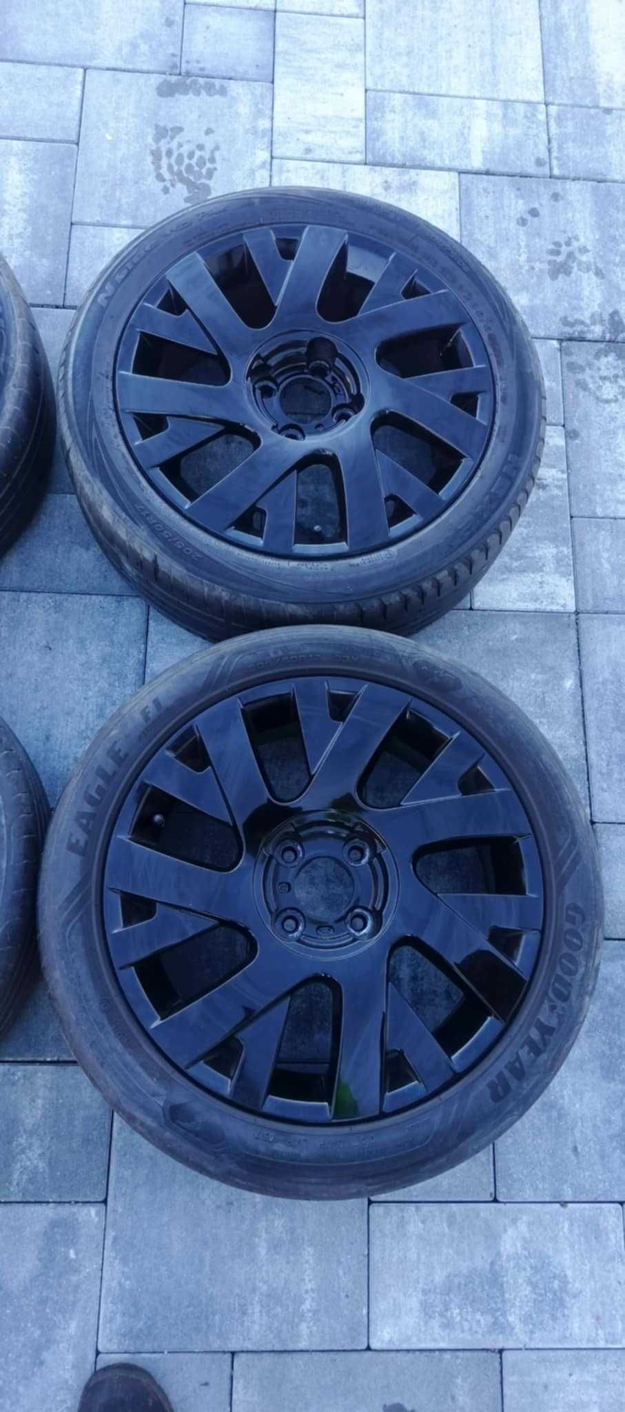 Alufelgi koła citroen et26 17' RESOLFEN 205/50/17 czarne 4x108