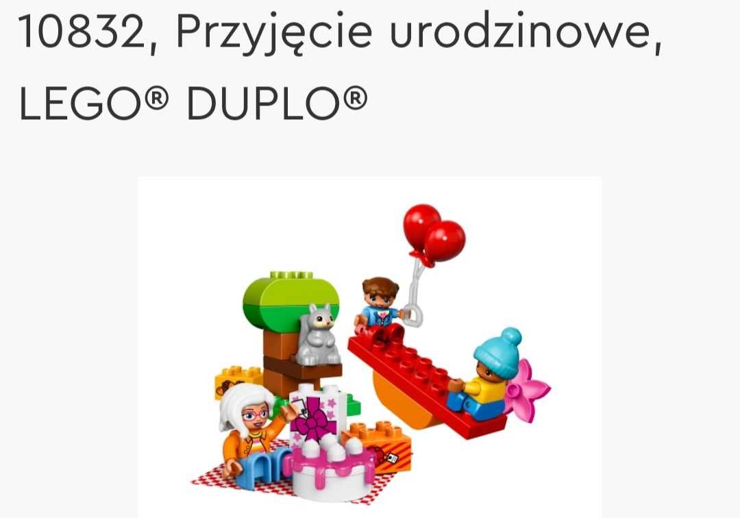 Lego DUPLO Przyjęcie urodzinowe 10832