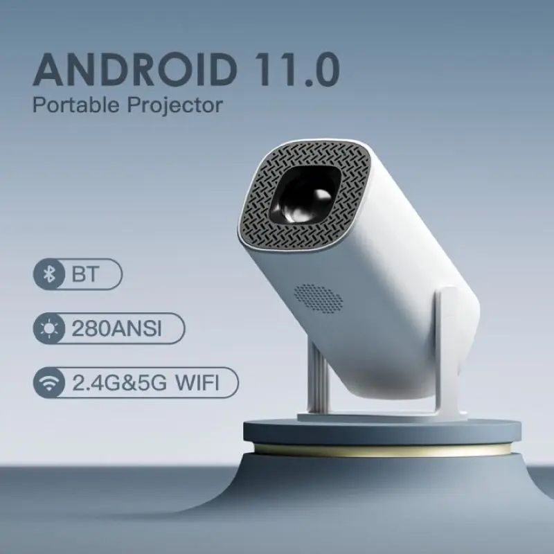 Mini Projektor Rzutnik Hy300 V2 P30 Full HD Android 11 Smart TV NOWOŚĆ