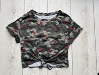 Crop top koszulka t-shirt