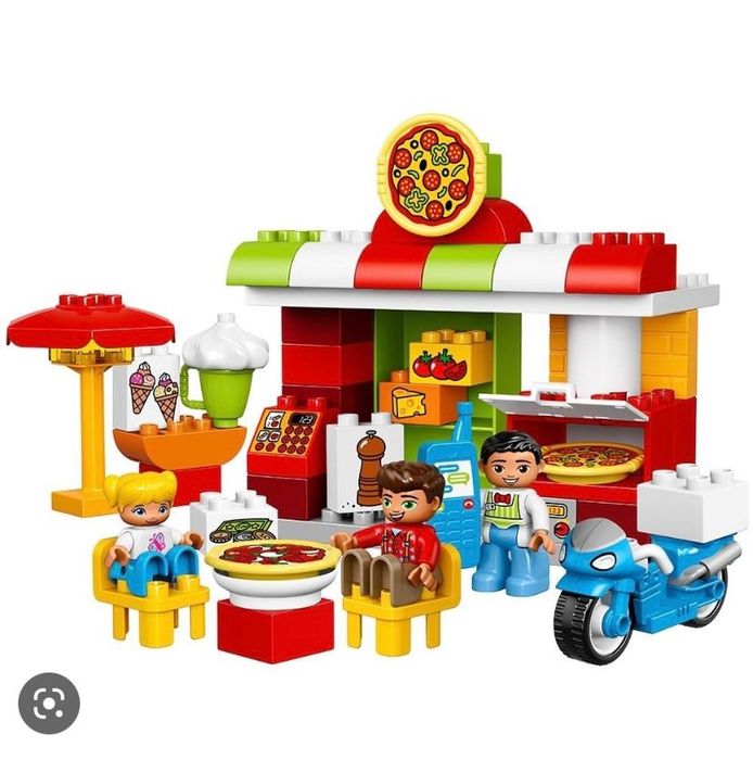 Блоковий конструктор LEGO Duplo Піцерія (10834) Пиццерия