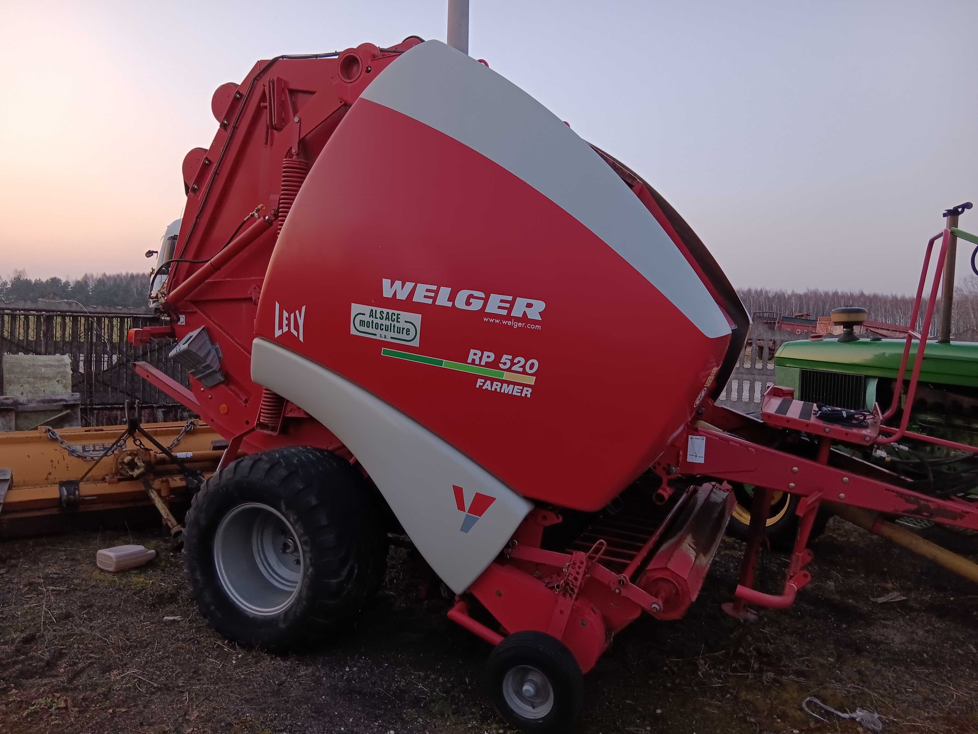 Prasa John Deere 854 siatka rotor