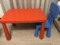 Ikea Mammut stolik i krzesełko dla dziecka