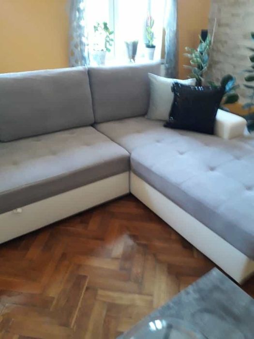 Kanapa narożna rozkładana