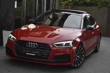 Audi A5 Kolor Tango Red • Quattro • 3 x S Line • Full Opcja • Zakup Plus!