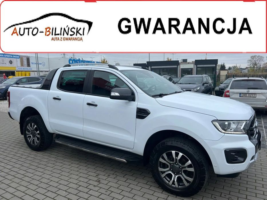 Ford Ranger 2.0BiTD Aut.4x4 Wildtrak FulLed Navi Kam.Hak Skóra Faktura Gwarancja
