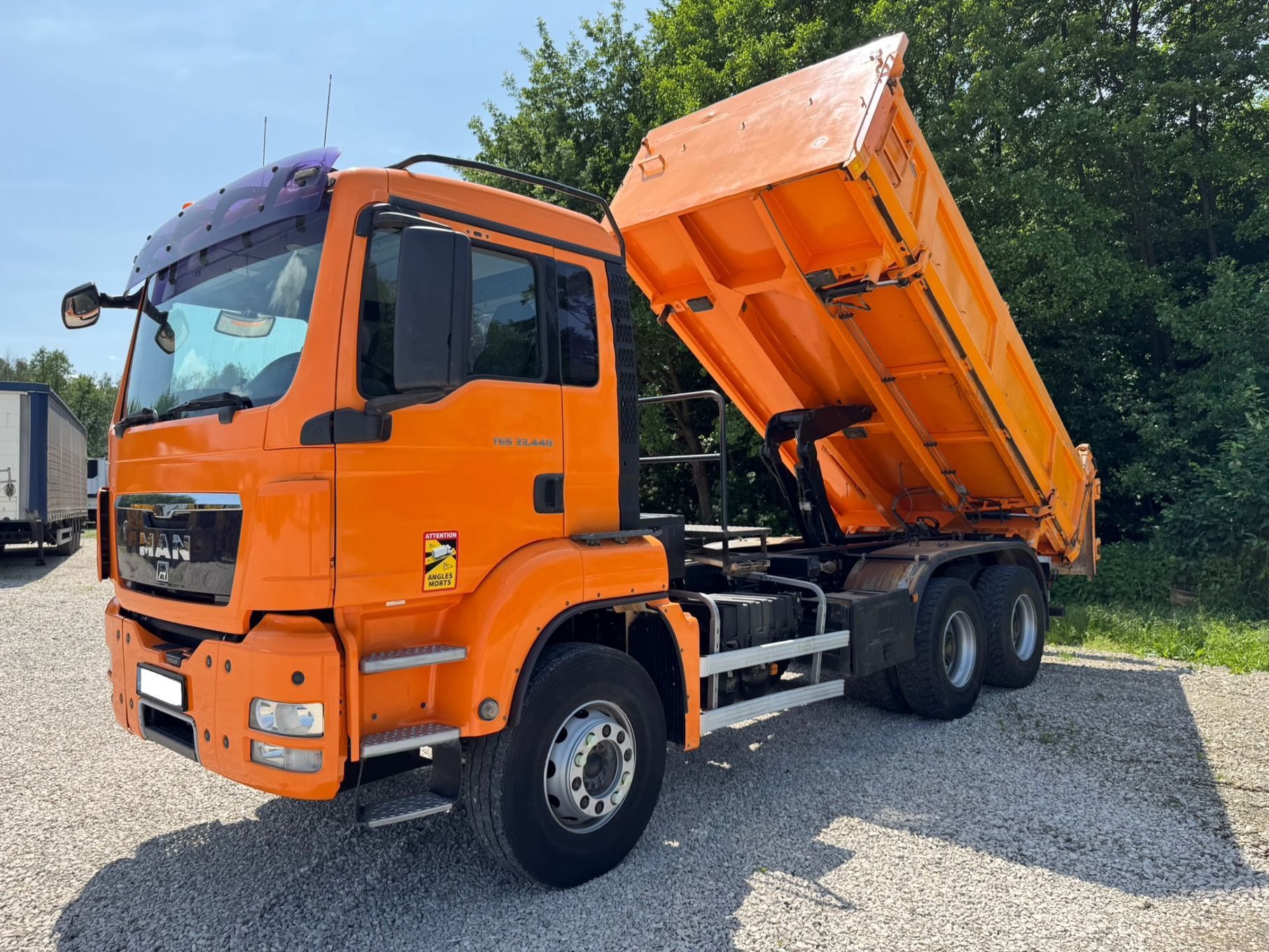 MAN  TGS 33.440 6X4 Kiper Wywrotka Manual Resor Hydroburta Nowe Opony