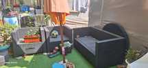 Sofa de Jardim com almofadas