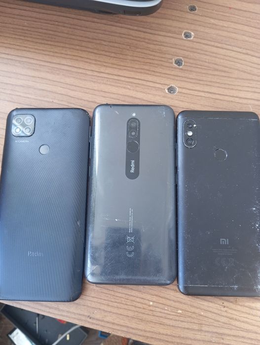 Xiaomi redmi 8 4/64 Xiaomi redmi 9C на 6/64 и Xiaomi note 50на 32 Гб