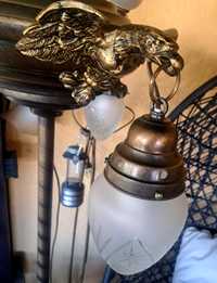 Stylowa lampa podłogowa  orły Ouoro