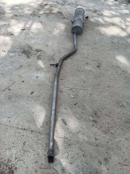 Peugeot 206 5d 1.1. 1.4 tłumik wydech rura wydechową końcowy KPL