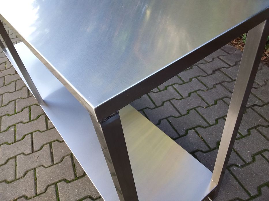 Stół kuchenny stolik nierdzewny 40/200/85cm stół pomocnik wysyłka