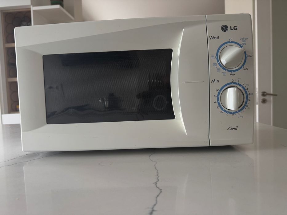 Microondas branco LG