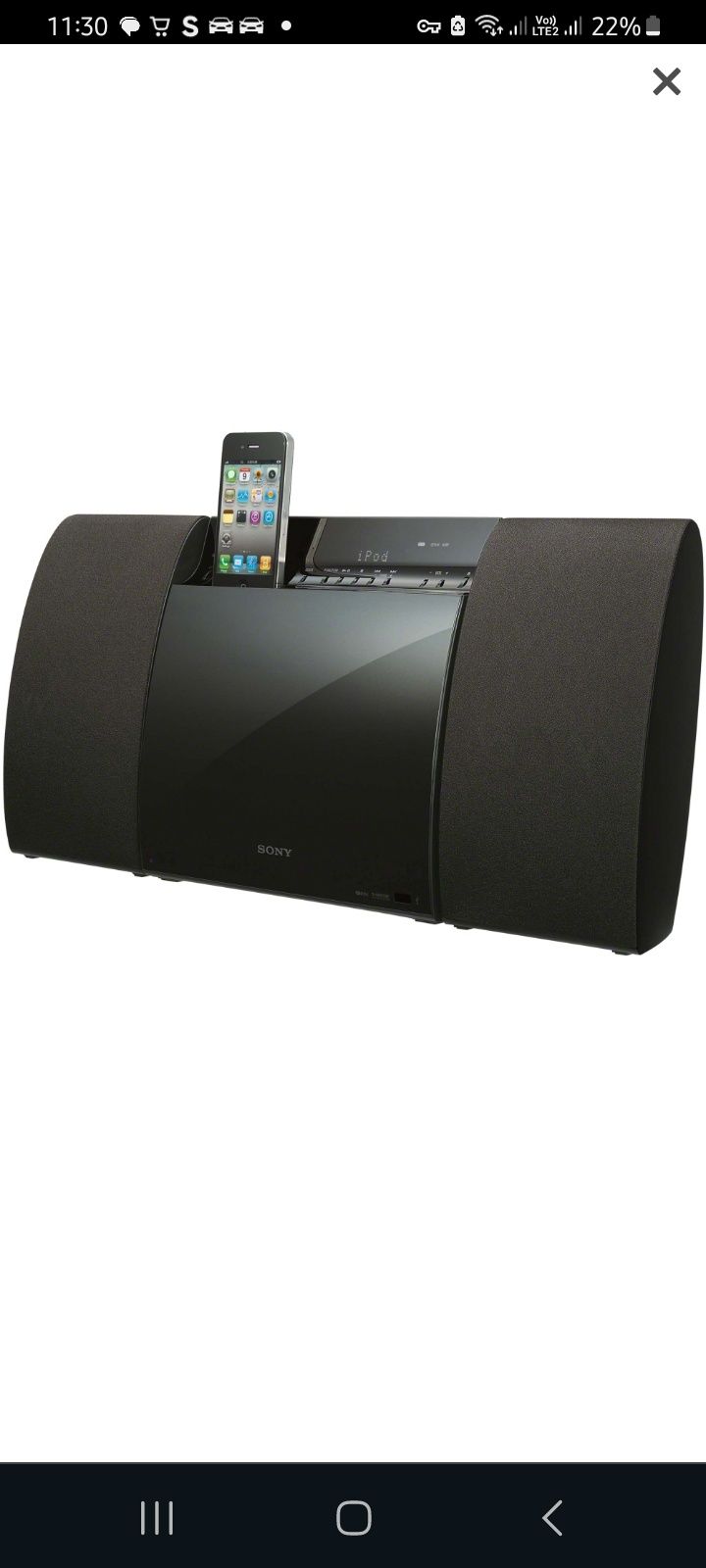Mini Hi-Fi system SONY