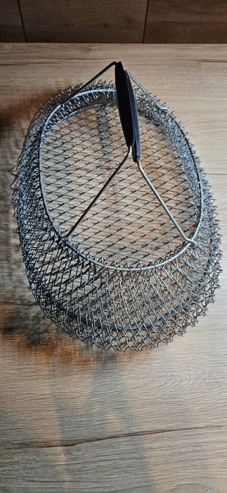 Metalowa siatka na ryby z PRL