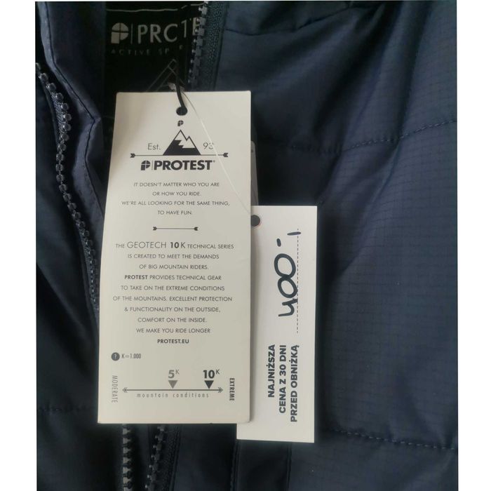 nowy Protest Kombinezon kurtka narciarska Protest spodnie narciarskie