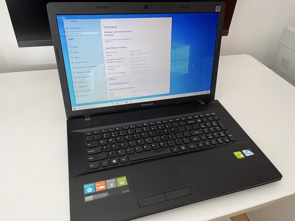 Laptop Lenovo G700 nvidia stan bdb