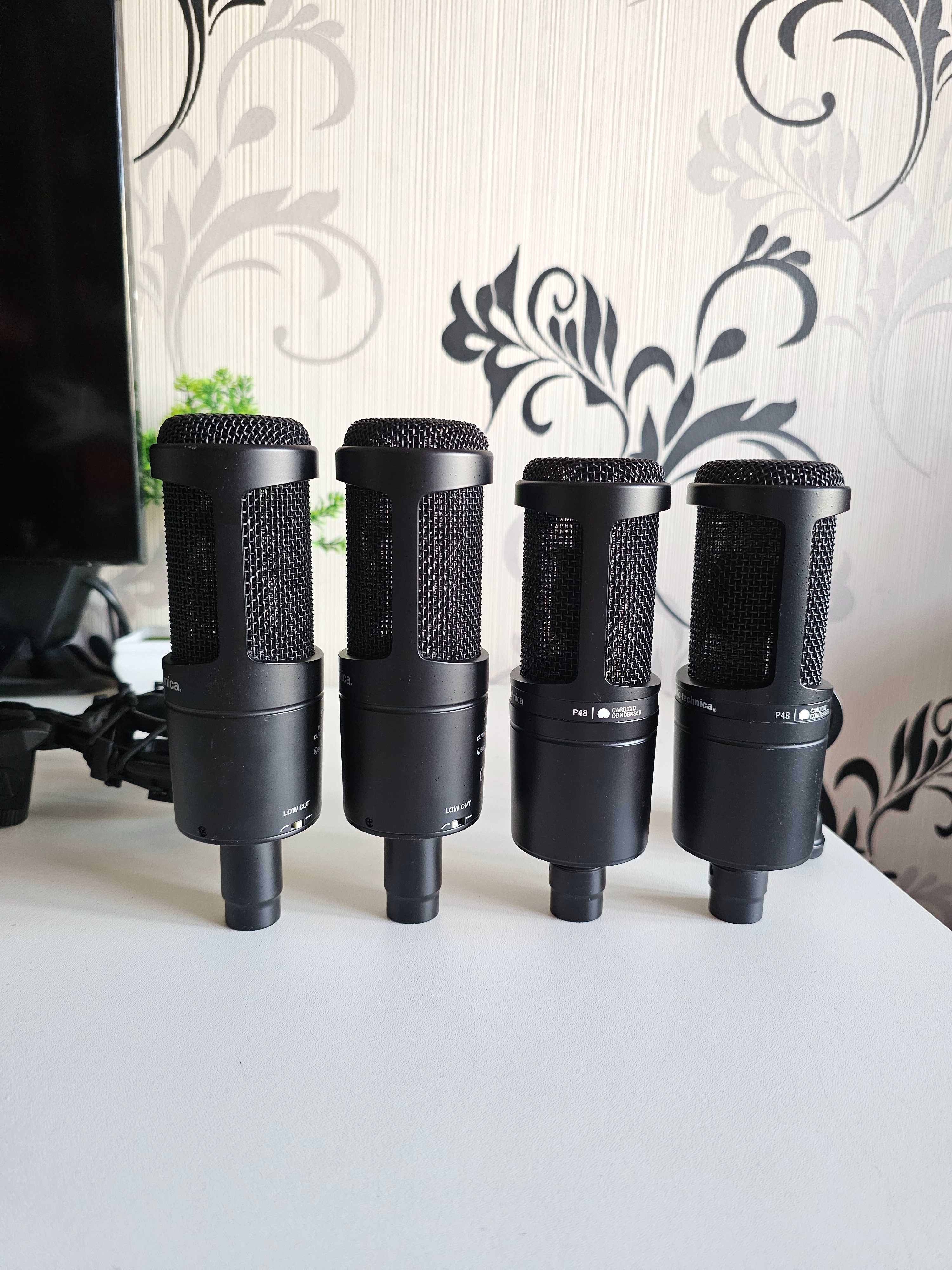 Студійний конденсаторний мікрофон Audio-Technica AT2020 AT2035 AT2050