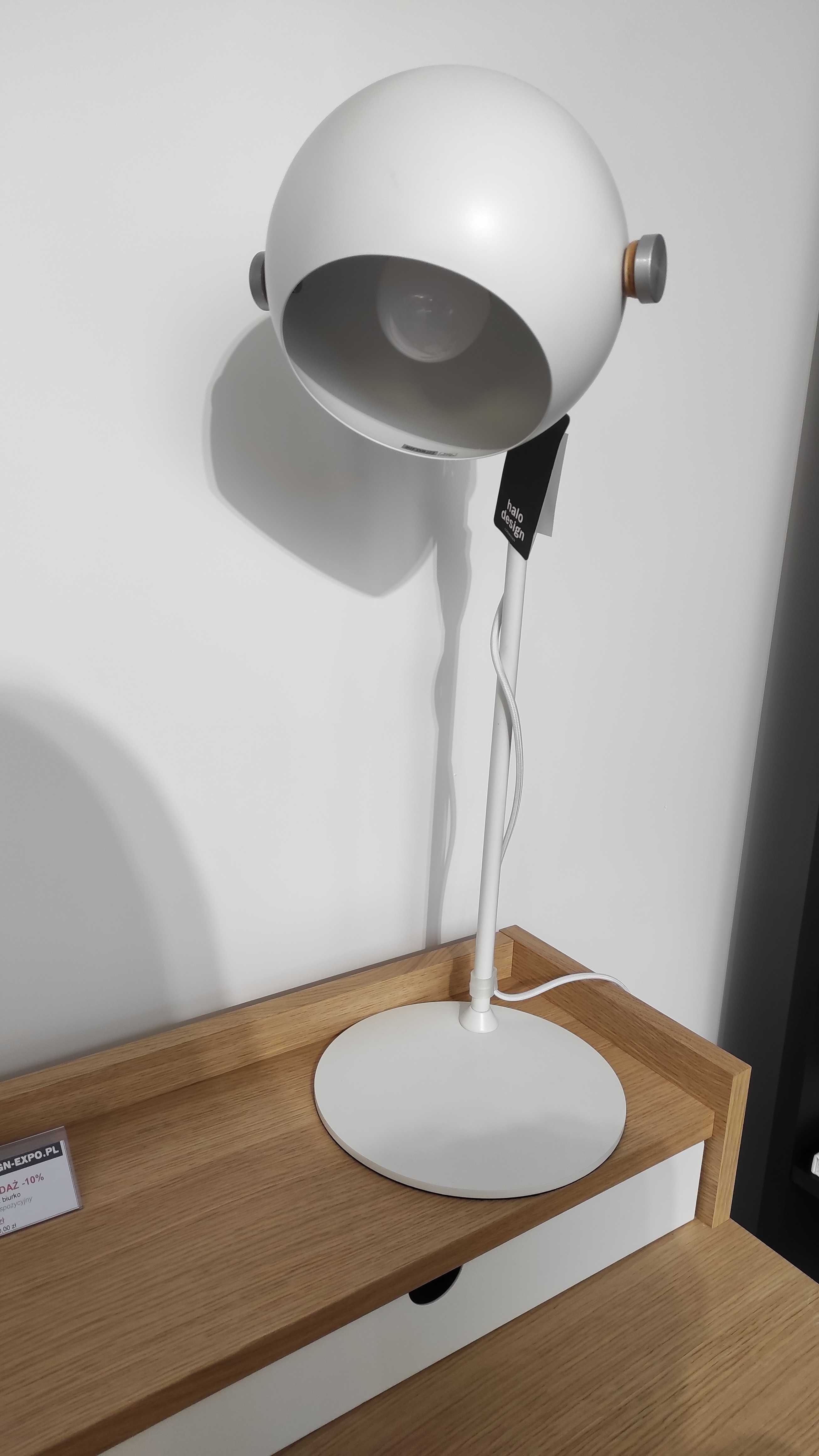 DC Ø18 biała lampa biurkowa 734177 Halo Design