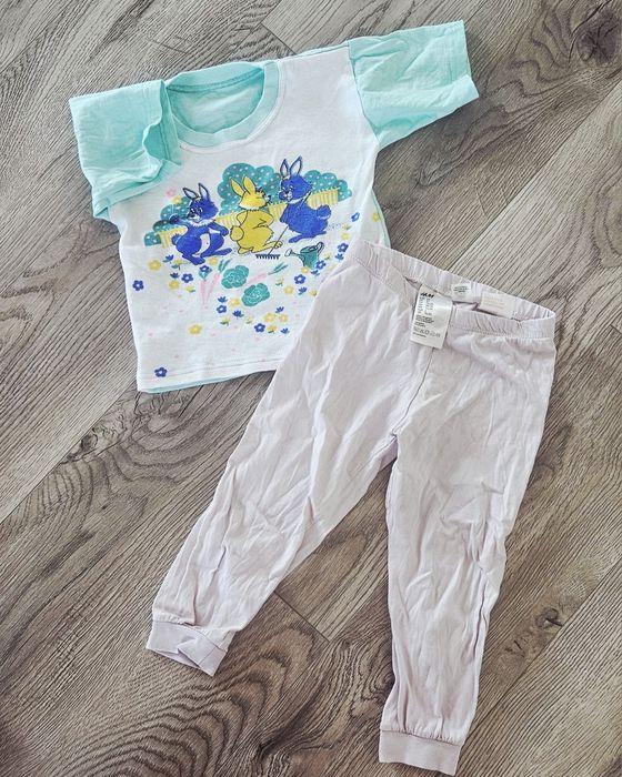 Piżama dziewczęca H&M.