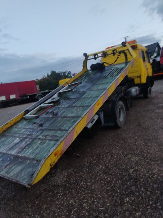 Płyta hydrauliczna najazd laweta 5,8m z wciągarka i motylem