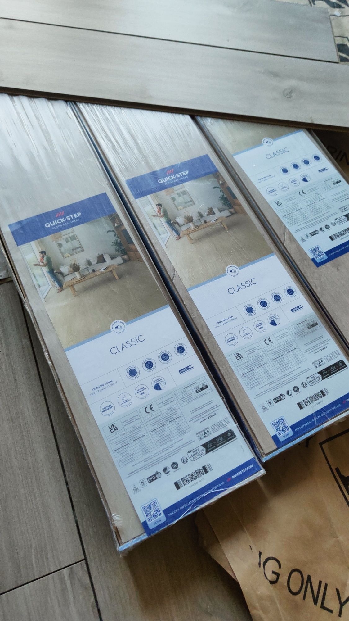 Panele podłogowe Quickstep Dąb Hawana naturalny 5,2 m2