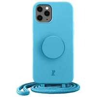 Etui Just Elegance PopGrip do iPhone 11 Pro 5,8" - Niebieska elegancja