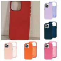 MagSafe Leather Case Iphone 15 różne kolory