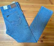 NOWE Jeansy LEE Luke W36 L32 / Working Man Worn / Slim / Blue Jeans