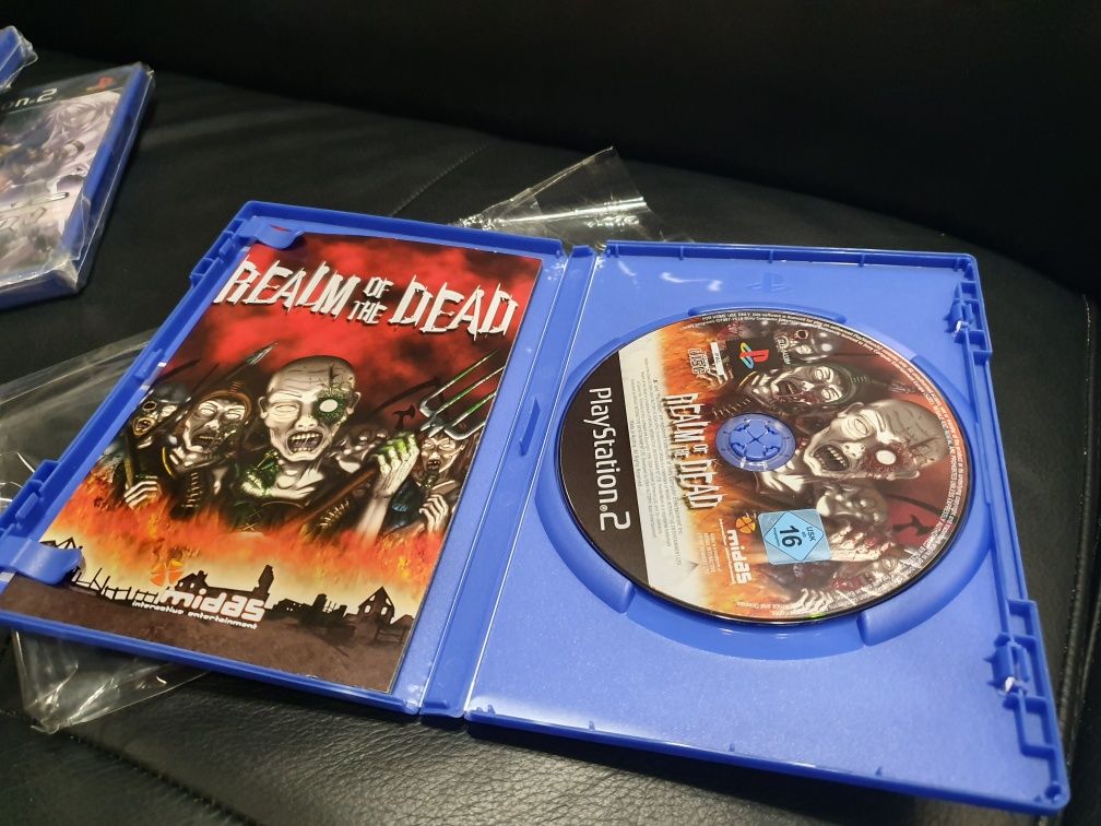 Gra gry ps2 playstation 2 unikat nowa Realm of the Dead od kolekcjoner