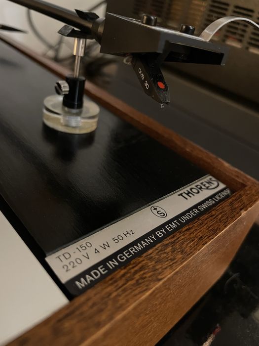 Gramofon Thorens TD-150 by EMT+ ramie Grace 707 ortofon omb30
