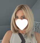 Peruka wlosy blond