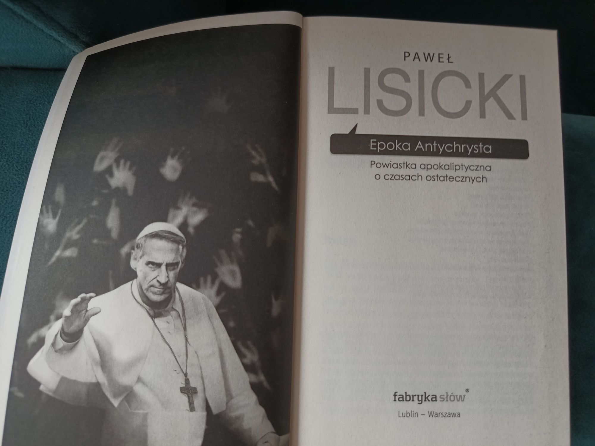 Książka Epoka Antychrysta Paweł Lisicki