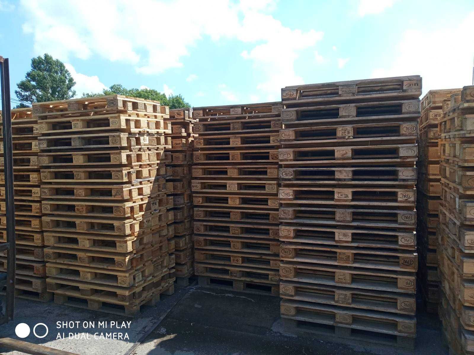 Продаж дерев’яних б/в піддонів (палет) Євростандарту 1200*800 мм.