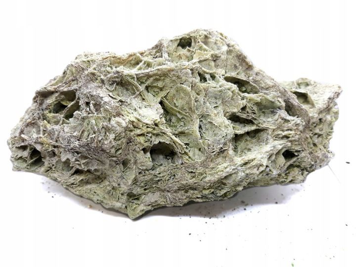 Wyjątkowy kamień wapienny zielony do akwarium, SPIDER WEB STONE