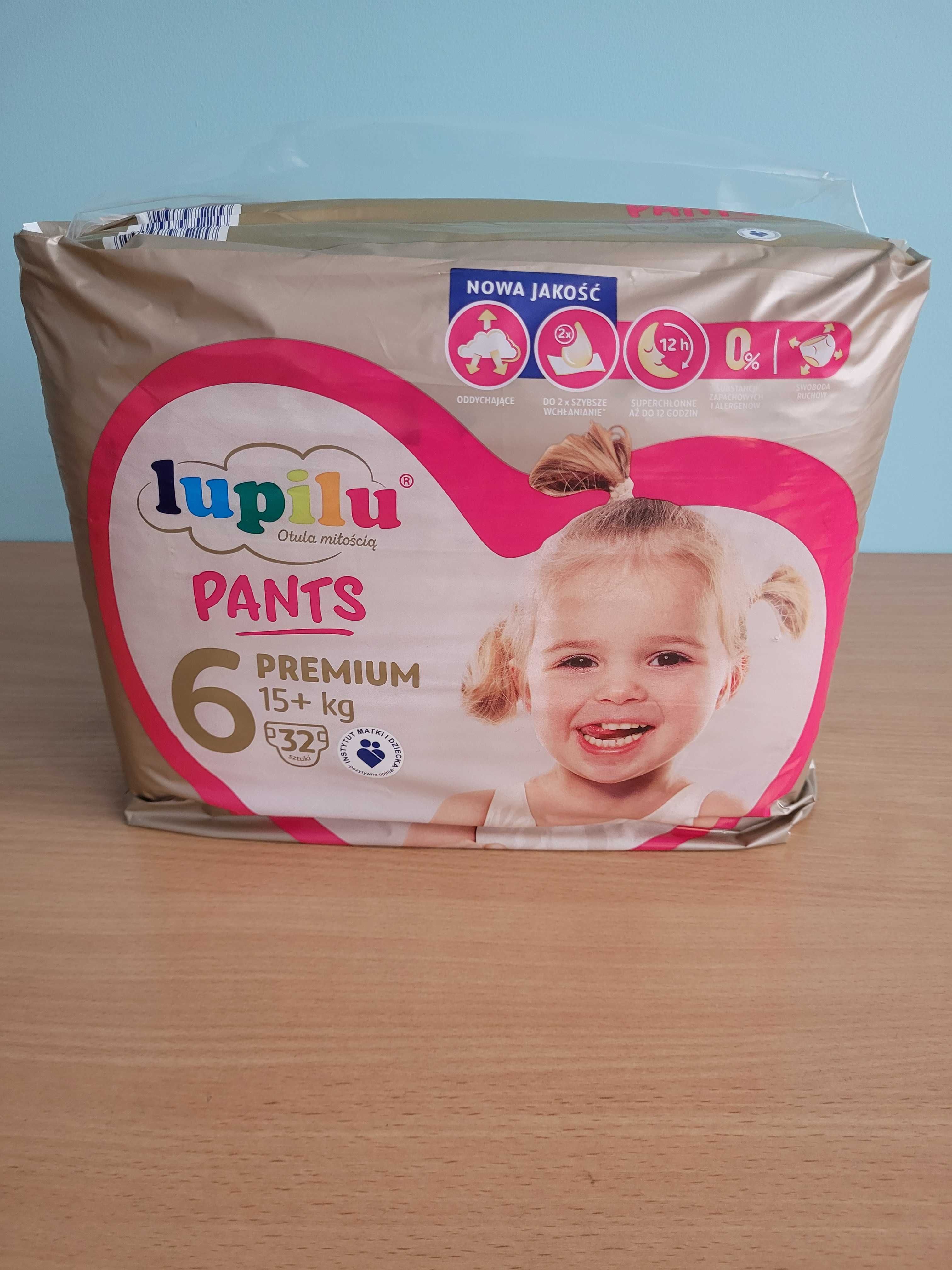 Pieluchy Lupilu Pants Premium 6, +15kg, 32szt