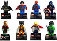 Figura tipo Lego Marvel e DC Comics - ver outras fotos