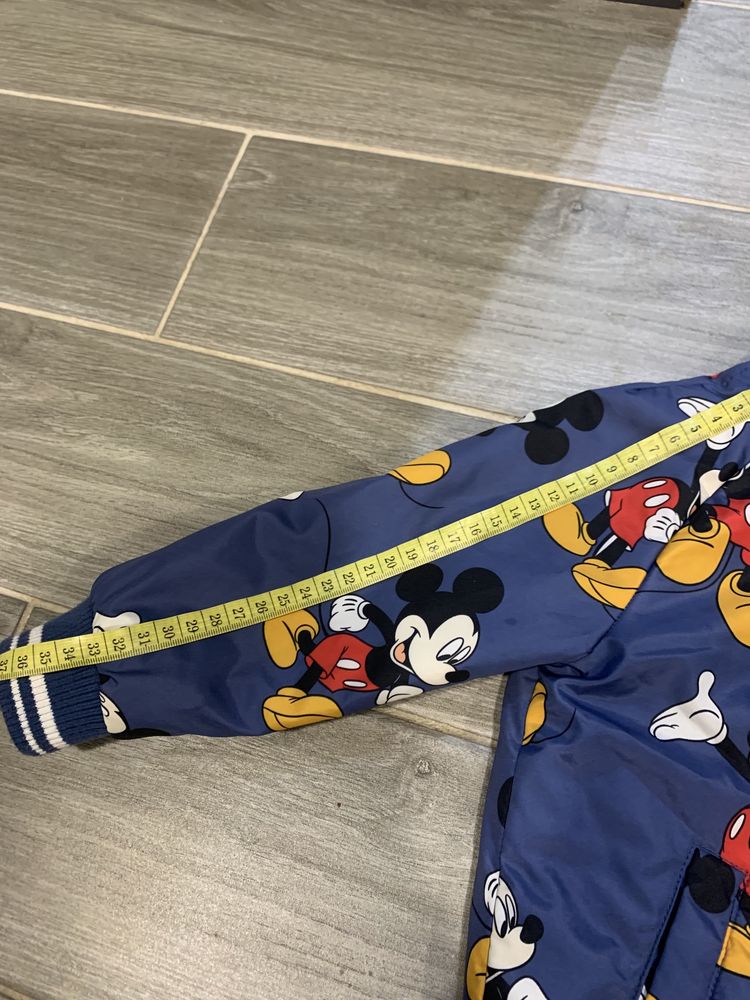 Дитяча Куртка Disney 86-92 бомбер micky ветровка для хлопчика 86