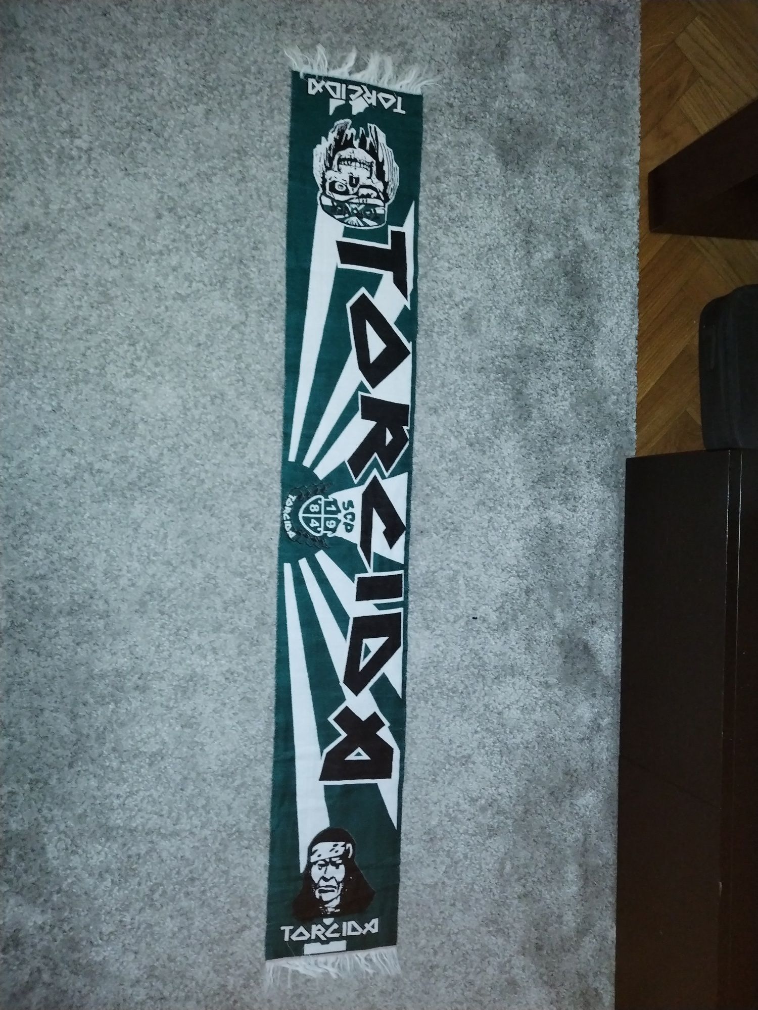 Cachecol ultras torcida verde Sporting