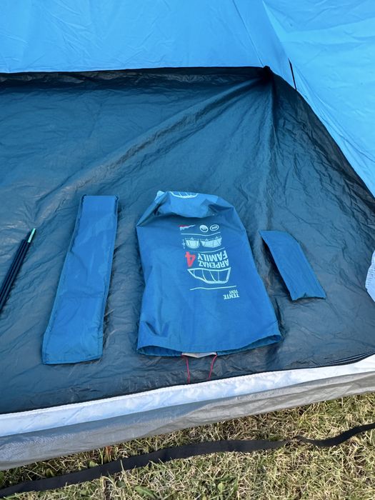 Namiot 3-4 osobowy 2-pokojowy quechua