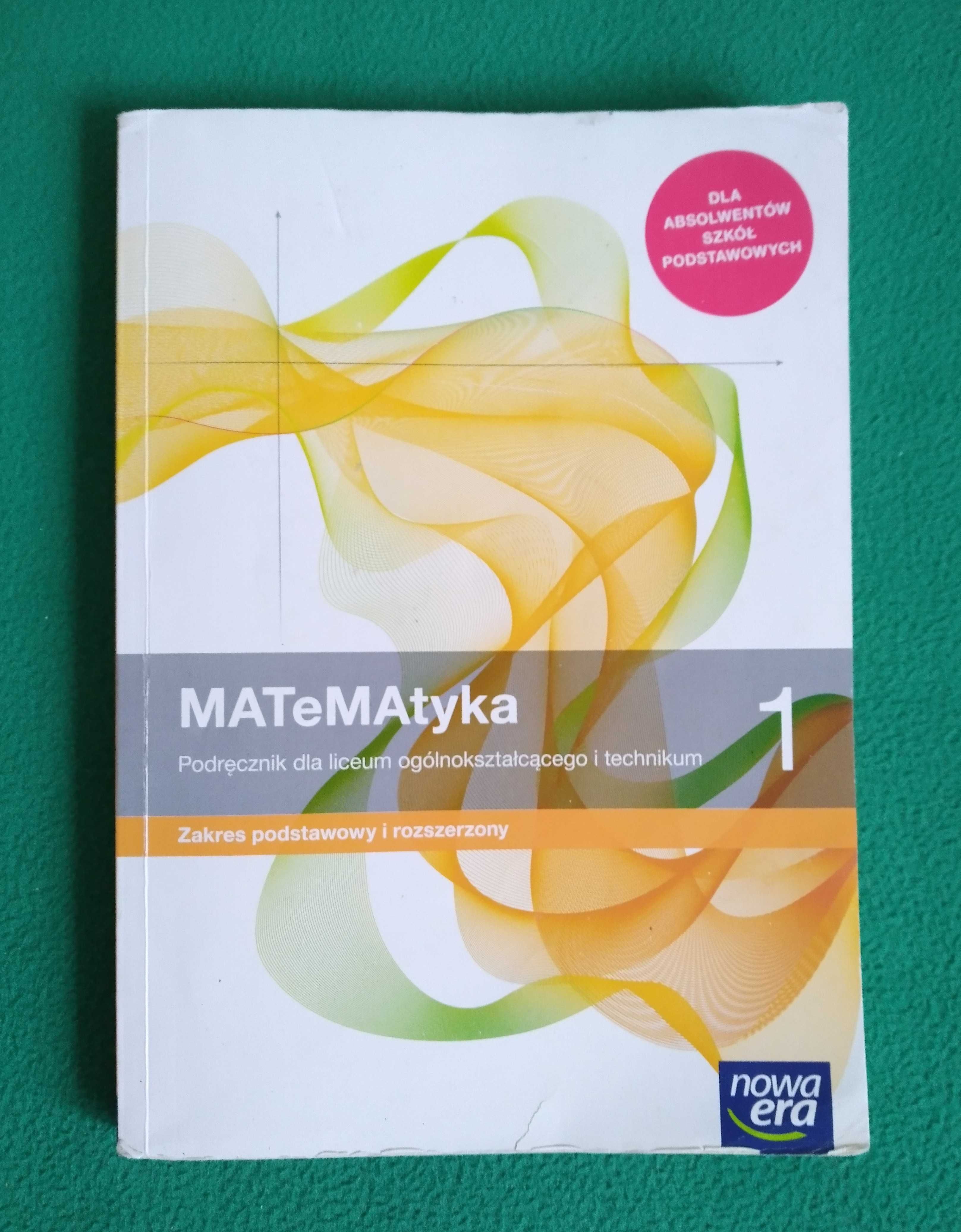 Matematyka 1 Podręcznik Nowa Era Podstawowy Rozszerzony 2023 Wwa Okazj
