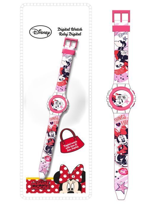 Zegarek na rękę cyfrowy Myszka Minnie