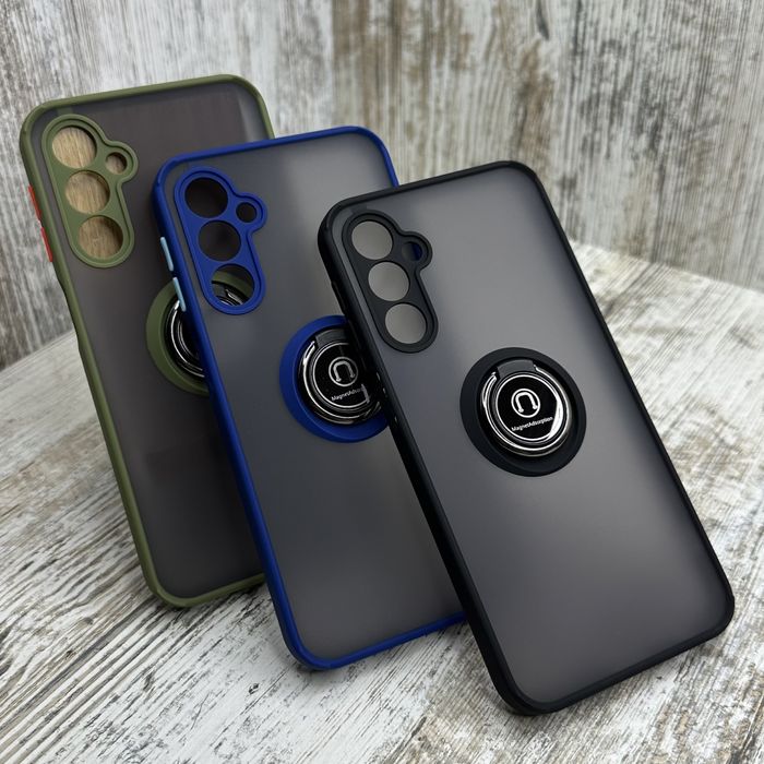 Чехол противоударный Samsung M34/ A24/ A16 Кольцо. Магнит