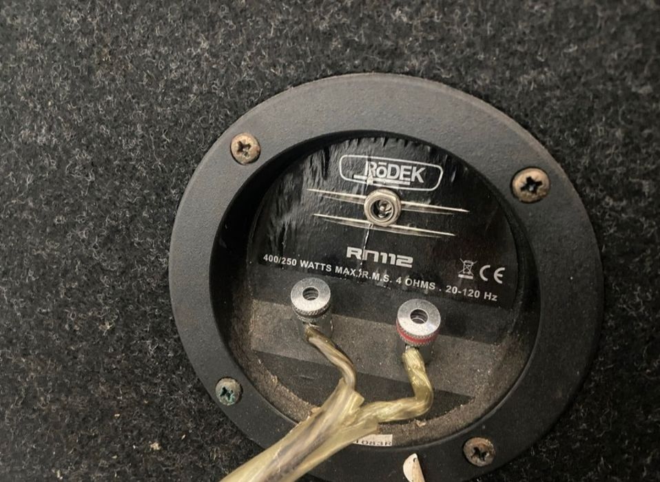 Wzmacniacz samochodowy NXS subwoofer Rōdek skrzynia basowa CAR Audio