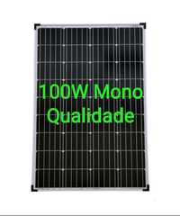 Painel Fotovoltaico 100W Mono Módulo Solar