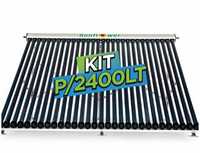 Kit Solar Térmico Circulação Forçada P/2400LT - Sunflower