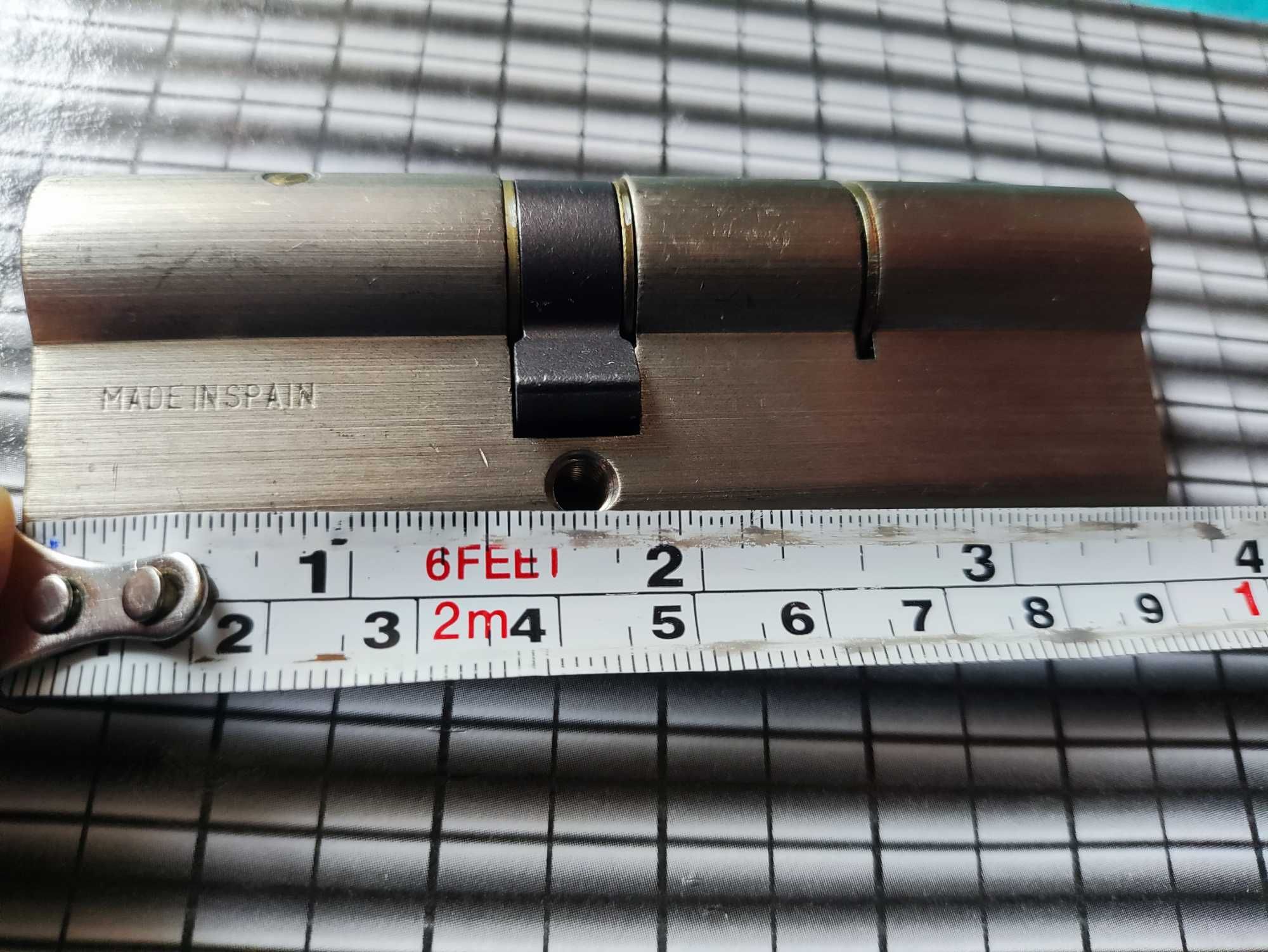 Zamek do Drzwi Wkładka YALE HS-K AK4 Modułowy Cylinder antywłamaniowy