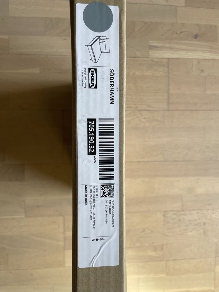 IKEA SÖDERHAMN pokrycie sekcji 1 osobowej, Tonerud szary