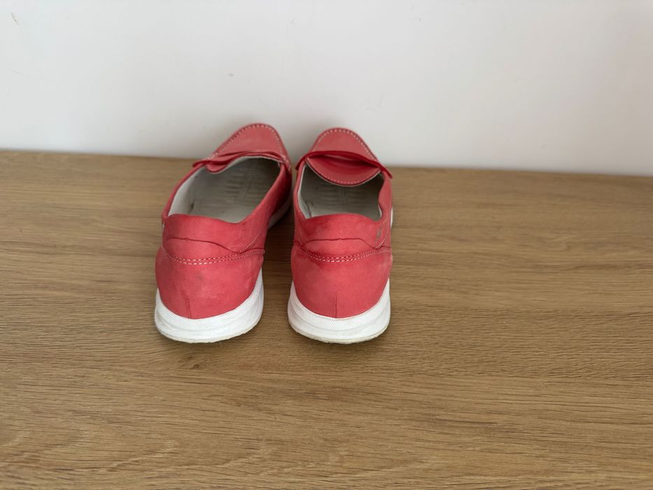 Buty mokasyny Geox Respira rozmiar 40, różowe